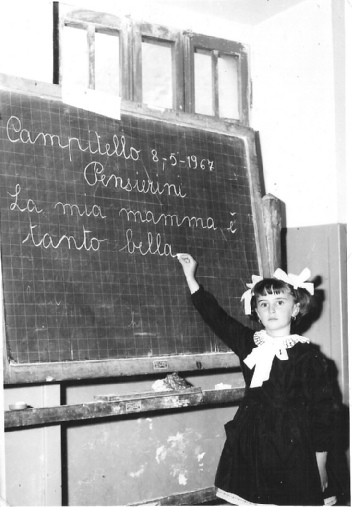 1967 I FANUCCI DI CAMPITELLO A SCUOLA NEL 1967