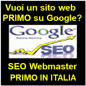  http://www.fanucci.info/cristiano/
WEBMASTER PRIMO SU INTERNET IN ITALIA - FANUCCI CRISTIANO WEBMASTER A BOLOGNA e PERUGIA, WEBMASTER PRIMO SU GOOGLE - Come creare siti web al primo posto su google e SITI PRIMI SU INTERNET - WEBMASTER SEO BASSI COSTI PER DIVENTARE PRIMI 