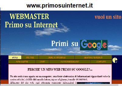 www.primosuinternet.it - 
WEBMASTER creazione siti web Bologna e Perugia sito web primo su internet  specialista SEO crea siti web ai primi posti su internet